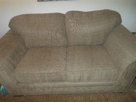 Extra clean/gently used love seat/also have oversized chair to match