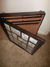 Photo frame jewelry organizer