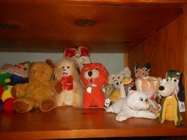 Vintage stuffed toys