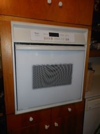Whirlpool build in oven/like new
