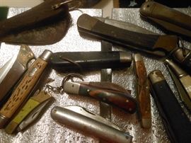Old pocket knives