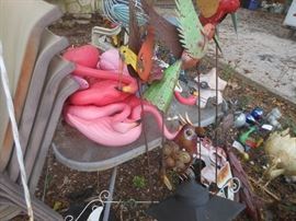 Yard stakes...lots of them