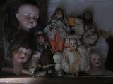 Collection of German Bisque Dolls