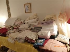 LOTS OF LINENS
