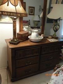 DOUBLE DRESSER THAT MATCHES THE CHEST AND BED - ALL SOLD SEPARATELY