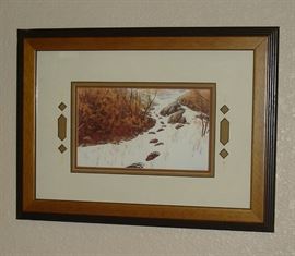 One of several Bev Doolittle prints