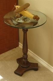 Table made from smoking stand