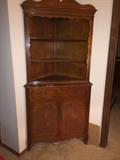 1930's corner cabinet