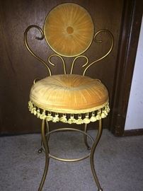 1960s vanity chair (like new-just took plastic off)
