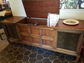 record player stereo console