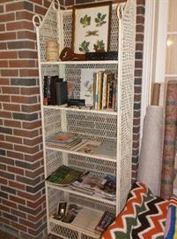 Wicker bookcase
