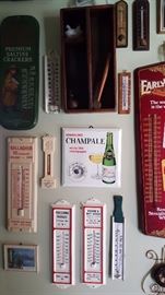 Vintage Promo Thermometers