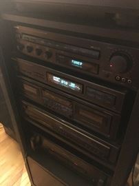 Onkyo Stereo, 6 components & speakers