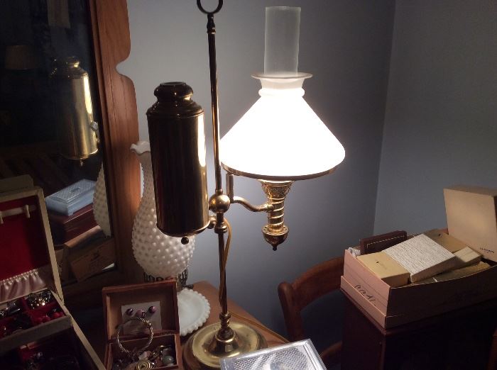 a real antique kerosene lamp the was a true conversion