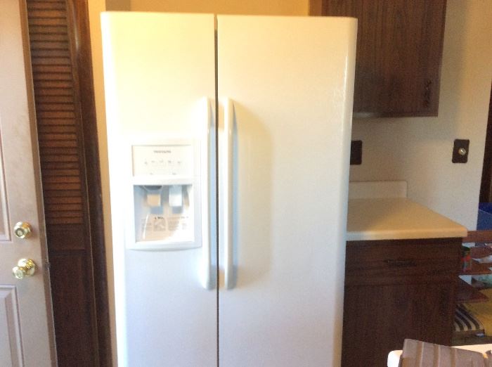 Brand new side by side with ice maker