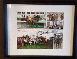 Calvin Borel signed photos