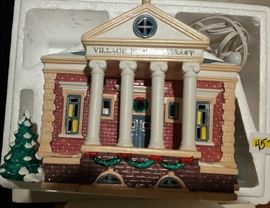 Department 56 Original Snow Village - Library