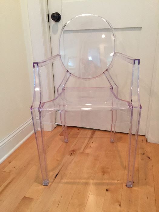 Acrylic/Lucite "Ghost Chair" reproduction