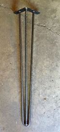 Rebar hairpin table leg.  Set of 4 legs.  Brand new, custom made.