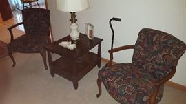 matching parlor chairs