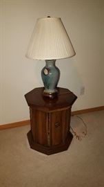 end tables and lamps