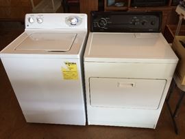 Washer and Dryer
