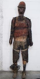 Antique Japanese armor