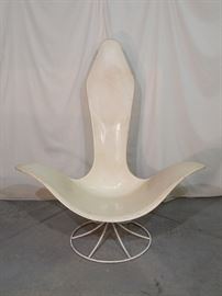 Laverne "Tulip" chair. Two of two.