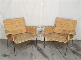 Pair of Van Keppel Green Chairs