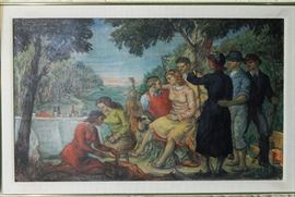 Albert Pels painting