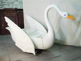 19th Century Swan Boat.Carnival.