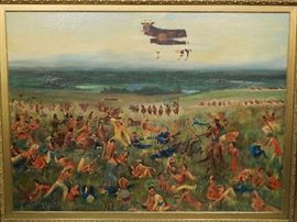1962 E. Horsman "Custer's Last Words" Painting