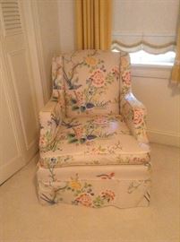 Custom upholstered chair