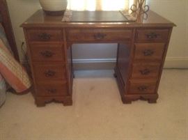 Solid maple desk