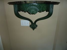 Ornate wall shelf