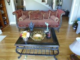 Sofa and coffee table