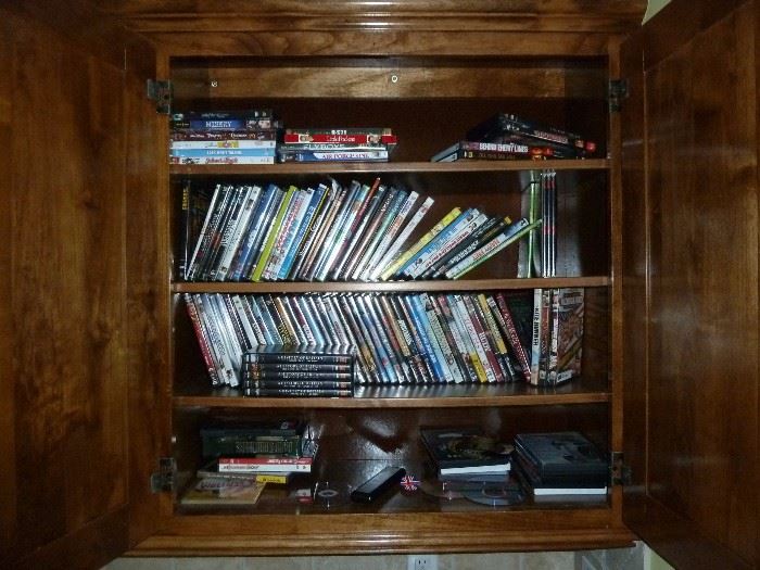 dvd's and cd's