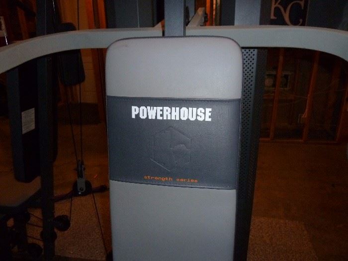 Powerhouse strength series workout weight station and more