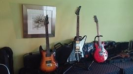 Electric guitars