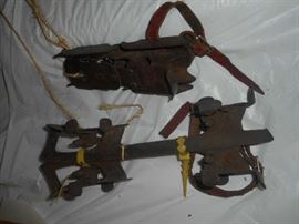 Antique ice skates