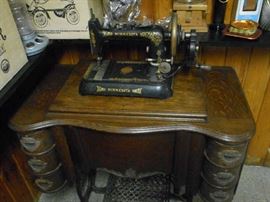 Antique Minnesota sewing machine