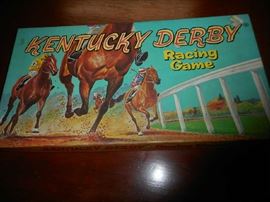 Vintage Kentucky Derby racing game