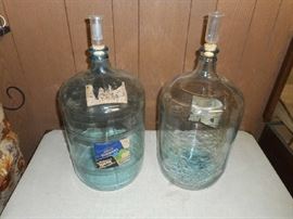 Vintage drinking water bottles