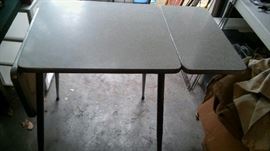Vintage drop leaf formica table