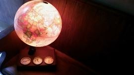 Vintage Lighted globe