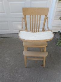 Vintage high chair