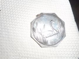 Sterling silver ornament