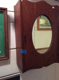 Medicine cabinet with original paper inside