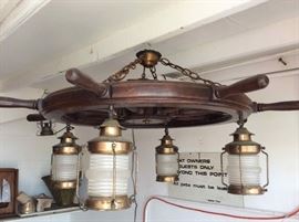 Nautical light fixture