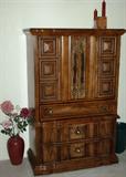 Wardrobe in the master suite.  A terrific piece with lots of storage.